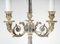 Large Napoleon III Bouillotte Lamp in Silver-Plated Bronze, 19th Century 3