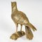 Große Skulptur eines Adlers aus versilbertem Metall, 20. Jahrhundert 4