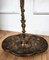 Antique Italian Gilt Cast Iron Sculpture Umbrella Stand, 1940s 4