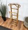 Italian Bohemian French Riviera Bamboo & Rattan Valet Stand, 1960s, Image 2