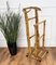 Italian Bohemian French Riviera Bamboo & Rattan Valet Stand, 1960s 4