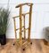 Italian Bohemian French Riviera Bamboo & Rattan Valet Stand, 1960s 5