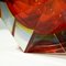 Small Red Hand-Crafted Murano Vase attributed to Flavio Poli, Italy, 1970s, Image 7