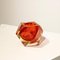Small Red Hand-Crafted Murano Vase attributed to Flavio Poli, Italy, 1970s, Image 5