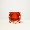 Small Red Hand-Crafted Murano Vase attributed to Flavio Poli, Italy, 1970s 2