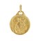 French 18 Karat Yellow Gold Saint Joseph Medal Pendant, 20th Century 1