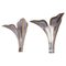 Brutalist Wall Sconces attributed to Henri Fernandez for Maison Honoré, Paris, France, 1970s, Set of 2, Image 1