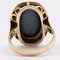 14 Karat Gelbgold Ring mit Doublet Opal, 1970er 6