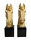 Marble Horse Head Bookends, 1920, Set of 2 4