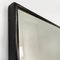 Espejo italiano moderno rectangular con marco de madera negra, años 90, Imagen 4