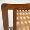 Antiker italienischer Armlehnstuhl aus Holz & Wiener Strohhalm, Frühe 1900er 10