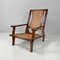 Antique Italian Wood and Vienna Straw Armchair, Early 1900s 2