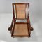 Antique Italian Wood and Vienna Straw Armchair, Early 1900s 8