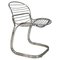 Italian Modern Sabrina Chair in Chromed Steel attributed to Gastone Rinaldi for Rima, 1970s 1