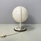 Italian Space Age Spherical Table Lamp in White Plastic, 1970s 3