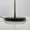 Mid-Century Modern Steel Floor Lamp with Black Round Base, Italy, 1950s, Image 15