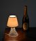 Murano Rostrato Glas & Messing Tischlampen von Barovier, Italien, 1950er, 2er Set 15