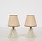 Murano Rostrato Glass and Brass Table Lamps by Barovier, Italy, 1950s, Set of 2 14