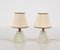 Murano Rostrato Glass and Brass Table Lamps by Barovier, Italy, 1950s, Set of 2 4