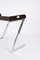 Console or Desk in Chrome and Brown Acrylic Glass by Romeo Rega, Italy, 1970s 15
