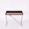 Console or Desk in Chrome and Brown Acrylic Glass by Romeo Rega, Italy, 1970s 11