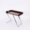 Console or Desk in Chrome and Brown Acrylic Glass by Romeo Rega, Italy, 1970s, Image 8