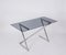 Console or Desk in Chrome and Brown Acrylic Glass by Romeo Rega, Italy, 1970s, Image 10