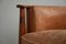 Art Deco Armchair in Oak and Cognac Leather from Schuitema, 1990s, Image 8