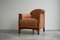Art Deco Armchair in Oak and Cognac Leather from Schuitema, 1990s 2