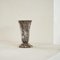 Art Deco Vase in Patinated an Rusted Metal, 1930s, Image 2