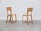 Chaises d'Appoint Modèle 66 par Alvar Aalto pour Artek, 1930s, Set de 2 10