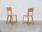 Early Model 66 Side Chairs by Alvar Aalto for Artek, 1930s, Set of 2, Image 10