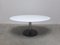 Oval Pedestal Dining Table by Alfred Hendrickx for Belform, 1960s 3
