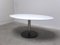 Mesa de comedor de pedestal oval de Alfred Hendrickx para Belform, años 60, Imagen 5