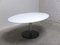 Mesa de comedor de pedestal oval de Alfred Hendrickx para Belform, años 60, Imagen 9