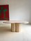 Clover Shape Italian Travertine Coffee Table 2