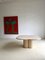 Clover Shape Italian Travertine Coffee Table 5