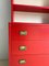 Vintage Danish Red Teak Dresser 7