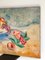 Frutero en la playa, años 60, óleo sobre lienzo, Imagen 4