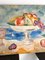 Bol de Fruits sur la Plage, 1960s, Huile sur Toile 6