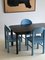 Blue Pine Chairs by Rainer Daumiller, Set of 4 5