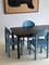 Blue Pine Chairs by Rainer Daumiller, Set of 4, Image 5