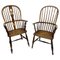 English 19th Century Windsor Armchairs, Set of 2 1