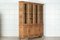 English Glazed Pine Bookcase Cabinet, 1880s 3