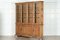 English Glazed Pine Bookcase Cabinet, 1880s 5