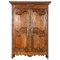 Large 18th Century French Carved Walnut Armoire 1