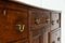 Large English George III Oak Inlaid Dresser Base, 1790s, Image 11