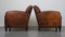 Sheep Leather Armchairs, Set of 2, Image 5