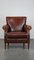 Sheep Leather Armchair with Decorative Nails 2