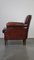 Sheep Leather Armchair with Decorative Nails 5